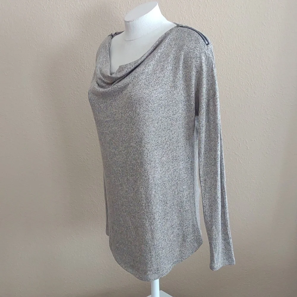 Carmen Marc Valvo Cowl Neck Sweater Size S